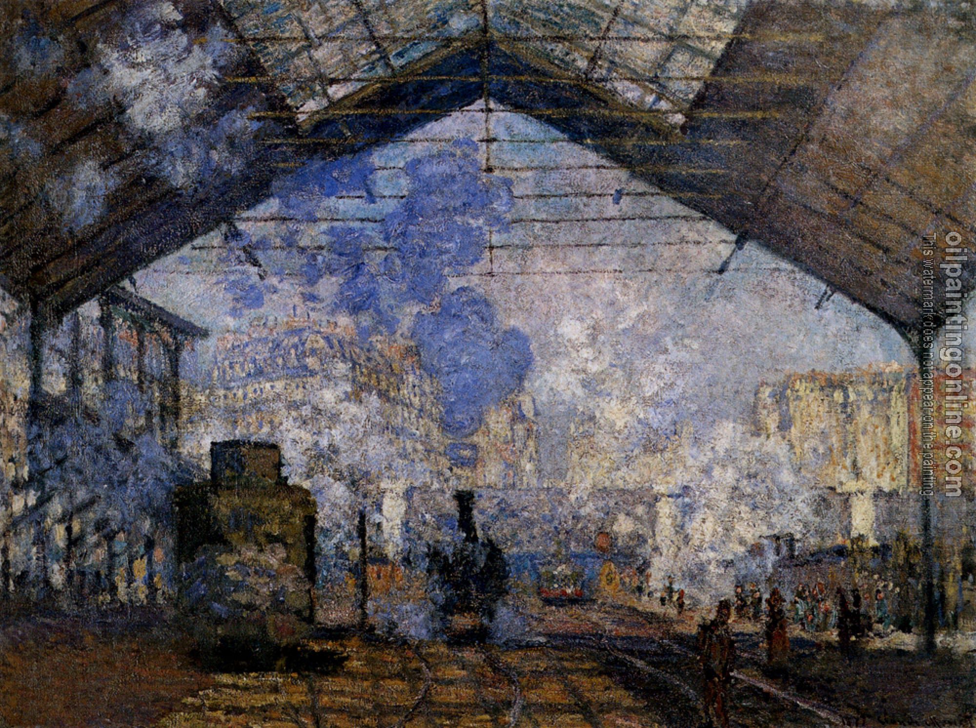 Monet, Claude Oscar - The Gare Saint-Lazare